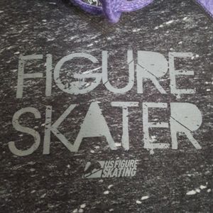 Ladies U.S. Figure Skating Hoodie Top